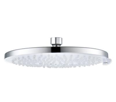 China Polished 9 Inch Round Detachable Clean Big Top Three Function Spray Lotus Shower Head for sale