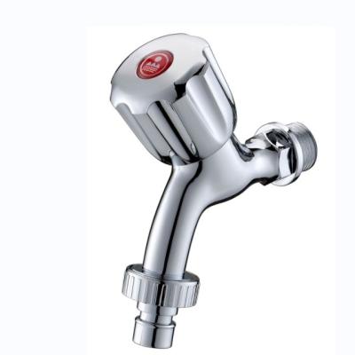 China Modern ABS Plastics Chrome Bibcock Wall Mounted Taps For Wash Machine for sale