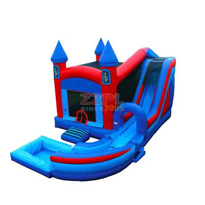 China Game Bouncy Giant Inflatable Jumping Bouncer Home Bounce Castle Combo Outdoor Entertainment for sale