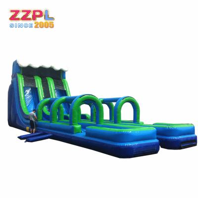 China Used Inflatable Water Slide For Sale 0.55PVC Inflatable Water Slide Material Water Slide Pool Used Inflatable Water Slide For Sale for sale