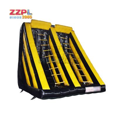 China Wall Climbing Jumper Sport Games Interactive Inflatable Toy Inflatable Ladder Jacobs Ladder Inflatable for sale