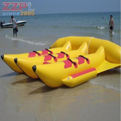 China Funny Outdoor Playground Inflatable Water Flyfish Inflatable Banana Boat Water Sports Game for sale