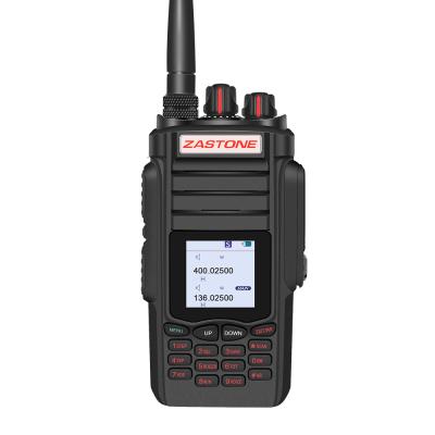 China New arrival UHF VHF A19 10w radio 999ch zastone two way handheld walkie talkie A19 for sale