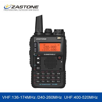 China 2018 ZASTONE UV-8DR 5W 128ch Tri Band 220mhz Handheld Two Way Radio 2350mAh for sale