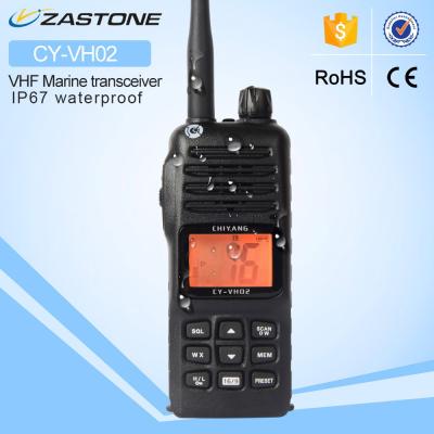 China IP67 Class IP67 Portable Powerful VHF 5W CY-VH02 IP67 Ham Radio Waterproof Long Distance Marine Porcelain for sale