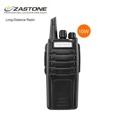 China 2021 New ZASTONE A9 VHF/UHF Radio 10W 20km Range Handheld Two Way Walkie Talkie ZT-A9 for sale