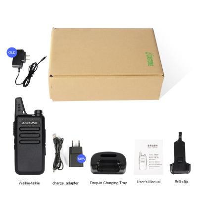 China ZASTONE ZT-X6 UHF Walkie Talkie 400-470MHz Lilon Handheld Two Way Radio 1500mAh Battery for sale