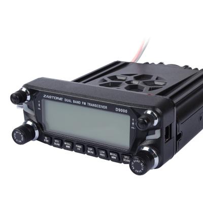 China Design ZASTONE ZT-D9000 Unique Dual Band Mobile Station Walkie Talkie 50w Military Ham Radio Car ZT-D9000 for sale