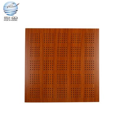 China Highly Effective Hot Sale Wooden Perforated Sound Absorbing Board Waterproof Sound Absorption Sound Barrier for sale