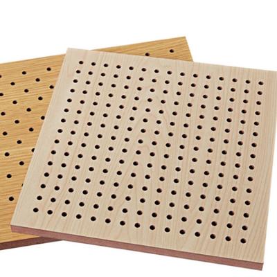 China Highly Effective Sound Absorption Manufacturer Decorative Perforated Perforated Wall Panel Acoustic Panel for sale