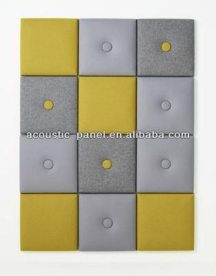 China Decorative Soft Upholstered Headboards Wall Covering Panels Insulated Interior Wall Panel For Hotel for sale