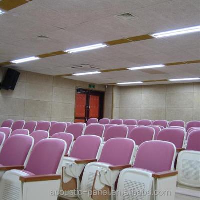 China Artistic Ceilings Best Selling Modern Room Noise Fiber Fiber Wall Panel Polyester Acoustic Ceiling Panel en venta