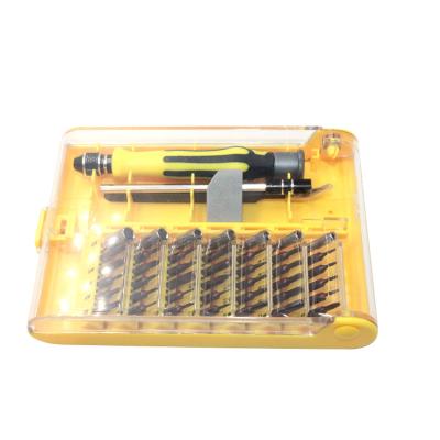 China Multifunctional Plastic Precision 45 IN 1 Mini Magnetic Manual Screwdriver Set For Mobile Phone/PC Laptop Repair K-6089A/B Screwdriver Bit for sale