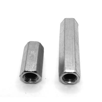 China Water Treatment OEM CNC SUS304 Stainless Steel Factory Customized Hex Standoff Long Rod Hex Coupling Nut Spacer for sale