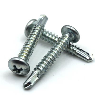 China Pan Factory Price Phillips Pan Head Self Drilling Screws Stainless Steel SS304 DIN 7504(N) Cross Recessed Drilling Screw for sale