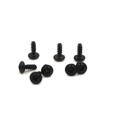 China Industry Factory Wholesale General DIN 968 Black Galvanized Tapping Screws Cross Recessed Pan Head Tapping Screws With Collar for sale