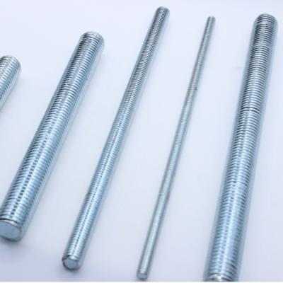 China Factory General Low Price Industry High Strength DIN975/976 Carbon Steel Galvanized Threaded Grade 4.8, 8.8, 10.9, 12.9 Stud Rod Screw Bolts for sale