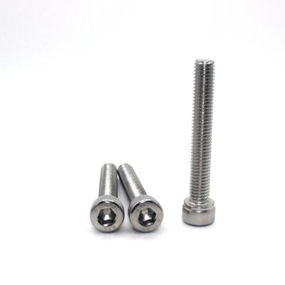 China Hardware Fasteners M4 M5 M6 M8 M10 M12 Machine Screw Stainless Steel Hex Socket Head Cap Screws for sale