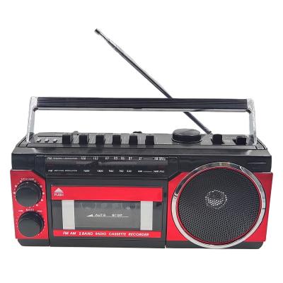 China Cassette recorder radio cmik mk-134 new OEM technology updated professional fm tape earphone jack radio cassette tape recorder for sale