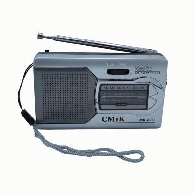 China cmik mk-822E oem home radio rdio am fm 2 bands mini pocket portable radio for sale