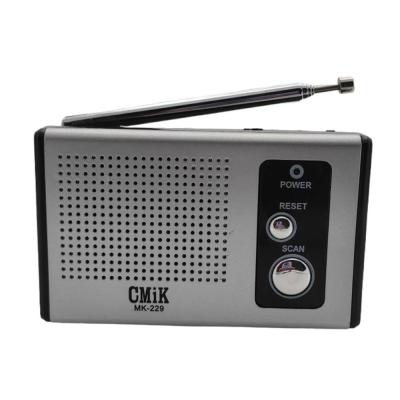 China china mk-229 PORTABLE radio plastic shortwave cmik long range antique vintage old other portable jack fm mini pocket radio home for sale