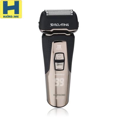 China IPX7 Waterproof Men's Triple Shaver Swapping Triple Blades Megnatic Linar Motor for sale