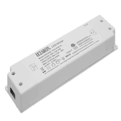 China Working in Wet Environment ETL Certified AC 120V to DC 24V Dimmable LED Driver LED Power Supply for sale