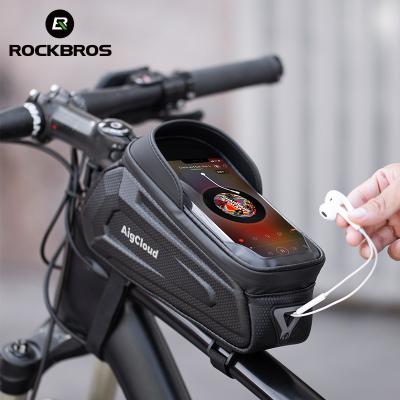 China Muti-fuction Bicycle Bag CBR OEM New Design Frame Front 8.0 Touch Screen Rainproof Touch Screen Bike Phone Cycling Bag for sale