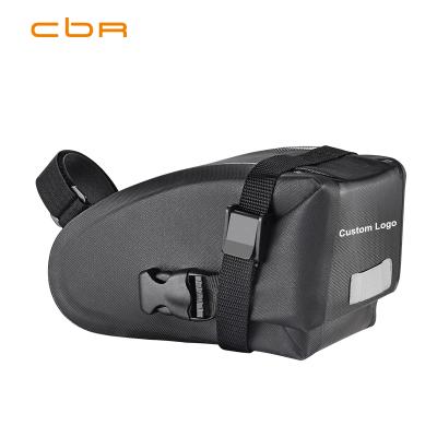 China Custom Muti-fuction Bicycle Bag CBR Logo Waterproof Bicycle Saddle Bag Rear Bike Tail Seat Bag for sale