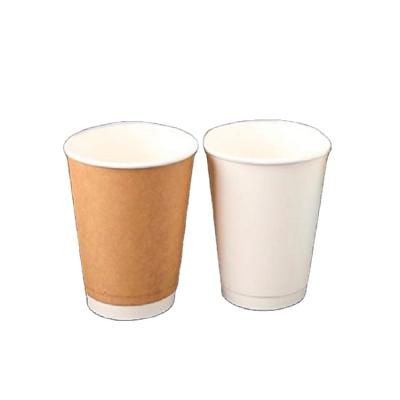 China Environmental Protection Factory Direct Sell Disposable 16oz Paper Cup Suitable For Juice Tea And Coffee Packaging for sale