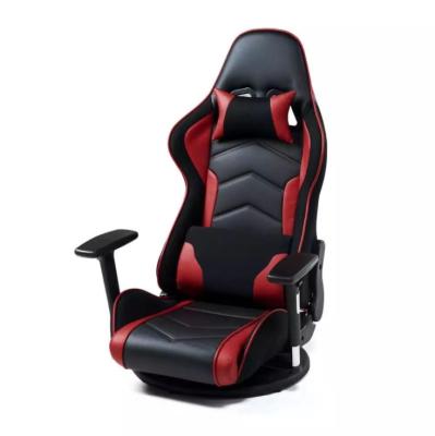 China Adjustable (Height) Gaming Chair Computer Chair 180 Degree Rotating Lazy Tatami Game Sliding Sofa Sitting On The Floor And Rotating for sale