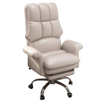 China Wholesale Office Furniture Cushion High Quality Director Chair Modern Leather Adjustable (Height) Lifting Office Rotary Top Chair for sale