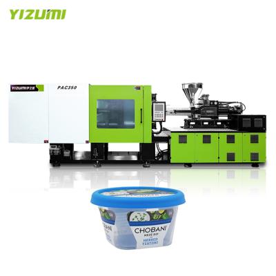 China YIZUMI PP Food Container Wall Plastic Box Injection Molding Molding Machine Horizontal Thin High Speed ​​Injection Molding Machine PAC350K for sale