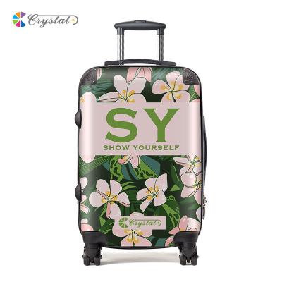 China New Design Fashionable Customized Luggage 3 Piece Trolley Luggage Set PC Hard Shell Luggage for sale