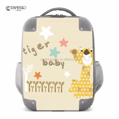 China Customized design fashion waterproof mixed color flower printed women backpack for sale