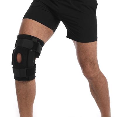 China 2022 New Design Gym Fitness Power Elastic Adjustable Compression Knee Brace Support High Compression Protection for sale