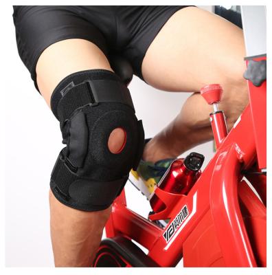 China New Design Wholesale Price Adult Neoprene Patella Adjustable Hinged Knee Support Brace for sale