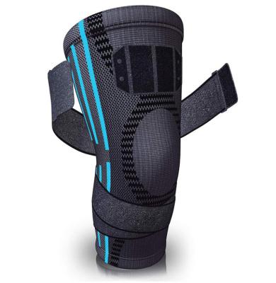 China Adjustable Elasticity Knee Compression Sleeve Knee Brace Breathable Hot Selling Knee Protection for sale