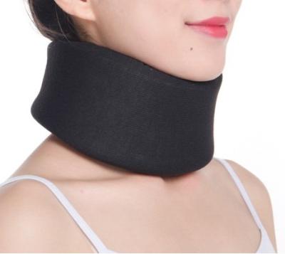 China The best-selling NECK foam physiotherapy equipments medical black cervical relief neck collar soft foam neck brace for sale