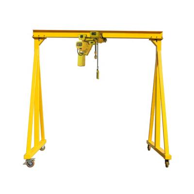 China Gantry Crane Mini Gantry Crane Light Duty Portable Electric Gantry Crane 1 Ton for sale