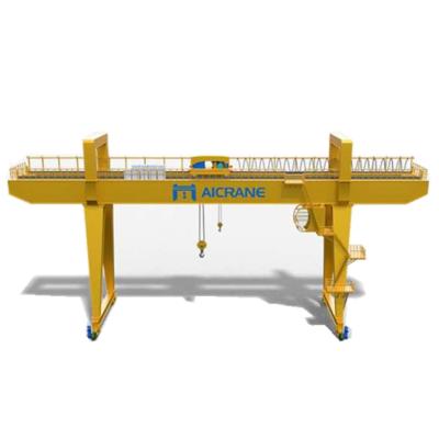 China Gantry Crane 20 Ton 50 Ton Heavy Duty Double Girder Gantry Crane Gantry Crane Price for sale