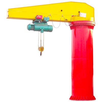 China Jib Crane 2 ton 5 ton column mounted jib crane with electric crane for sale