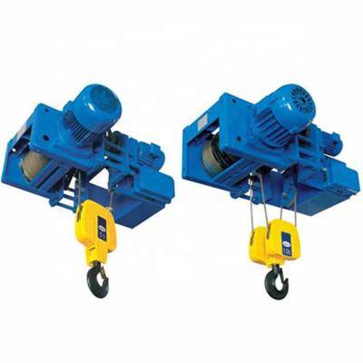 China Hot Sale Galvanized European Standard Motorized Electric Trolley Wire Rope Hoist for sale