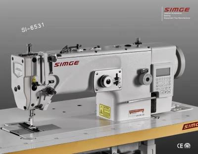 China Factory SI-6531 Industrial Automatic Zigzag Sewing Machine Shoe Flat Bed Sewing Machine for sale