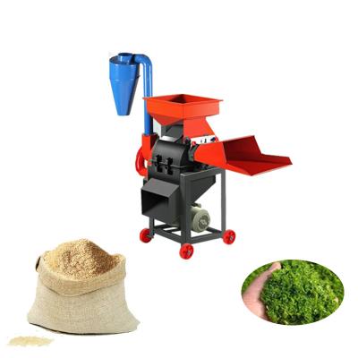 China Manufacturing Plant Dry and wet grass forage shredder machine chaff cutter and best price agricultural animal feed farming shredder for sale