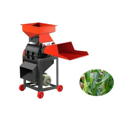 China Manufacturing Plant Dry wet electric cutting machine sheep pasture feed grass cutter and corn straw hay cutter for sale