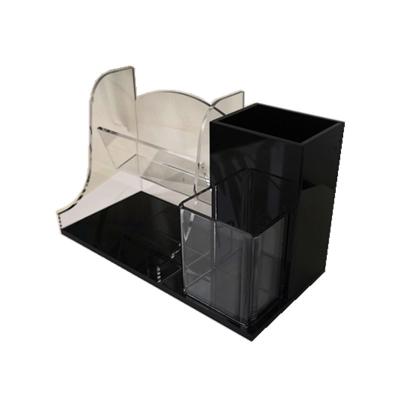 China Proper Price Good Quality Orgnaizer Rack And Stand Container Boxes Acrylic Storage Jars for sale