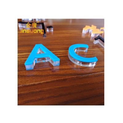 China Good Quality Acrylic Crystal Word Product Hot Selling Acrylic Subtitle Stand And Holder for sale