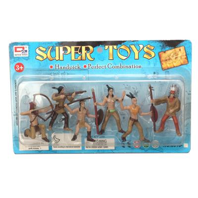 China Used for scene simulation children's educational toys Indian cowboy Series 0810-7-8 for sale