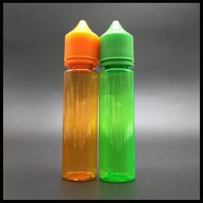 China Mollige van de de Flessen Groene/Oranje Kleur van het Eenhoorn60ml Plastic Druppelbuisje de Damp Vloeibare Container Te koop